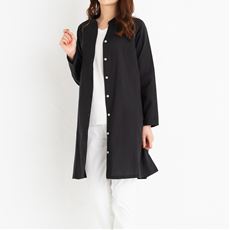 【NET限定】スキッパーシャツチュニックワンピース