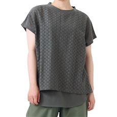 【ネット限定】クルーネックレースPO&裾ラウンドタンク