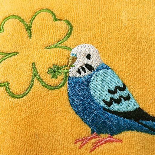 スリッパ インコ柄刺繍 セシール Cecile スリッパ インコ柄刺繍 セシール Cecile