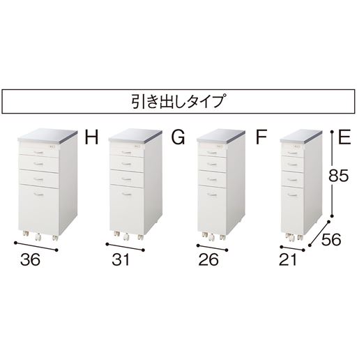 シンクサイド収納 コンセント付き収納棚 スライドテーブル キャスター付き セシール Cecile