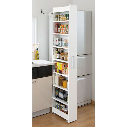 すき間収納ワゴン 2cm刻みで選べる セシール Cecile