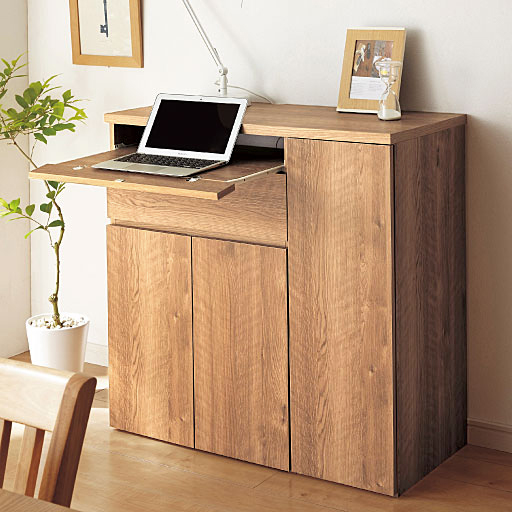 リビングパソコンキャビネット セシール Cecile