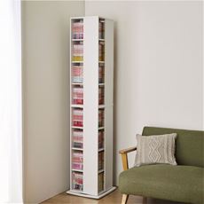 おすすめ収納ラック 回転 通販 セシール Cecile