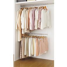 おすすめ押入れハンガーラック 通販 セシール Cecile