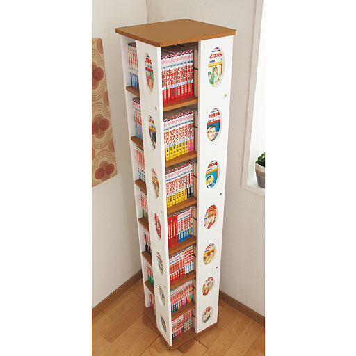 回転コミックラック セシール Cecile 回転コミックラック セシール Cecile