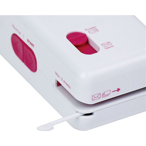 コンパクト 3in1シュレッダー セシール Cecile