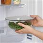 シリコン蓋は密着度が高く、ボウルにしっかりふたが出来ます。そのまま冷蔵庫に入れて保存できます。