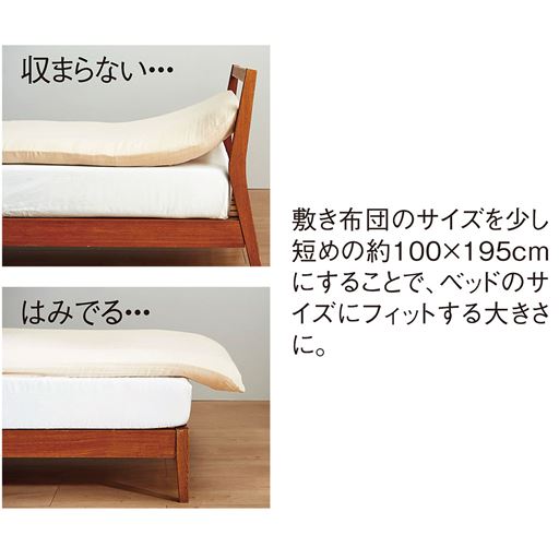 ベッド専用敷き布団 セシール Cecile