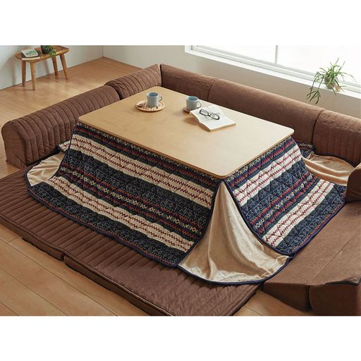 タレ長省スペースこたつ掛け布団 セシール Cecile