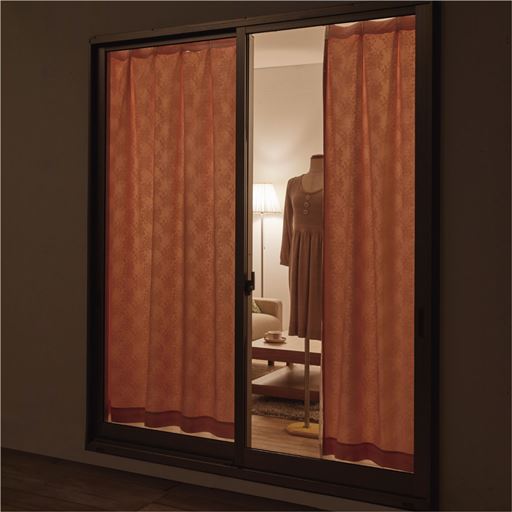 2重レースカーテン セシール Cecile