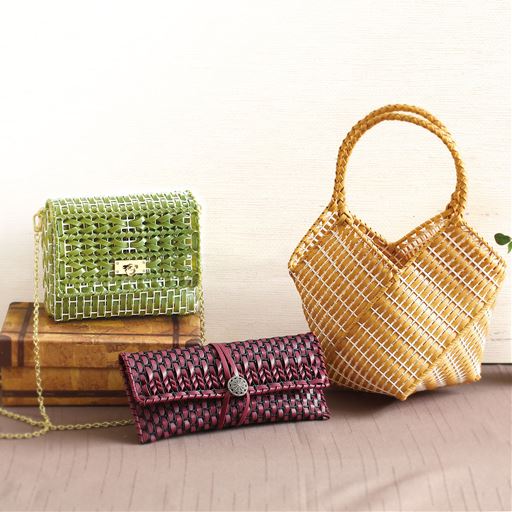 頒布 ハワイアンコードearthでつくるおしゃれ小物 ミニバッグコレクション セシール Cecile