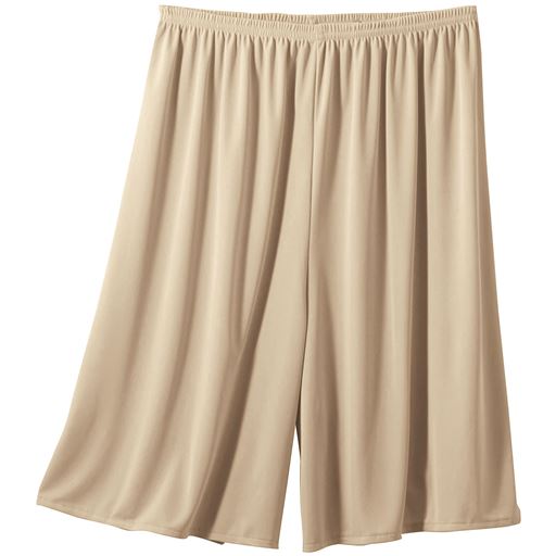 ボトムにあわせて丈が選べるキュロットペチコート ペチパンツ 吸汗速乾 静電気防止 セシール Cecile