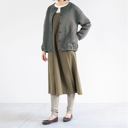 綿100 大人のサロペットスカート 洗濯機ok セシール Cecile