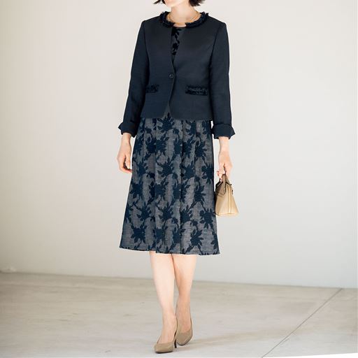 アンサンブルスーツ ジャケット ワンピース フォーマル 卒業式 入学式 セシール Cecile アンサンブルスーツ ジャケット ワンピース フォーマル 卒業式 入学式 セシール Cecile