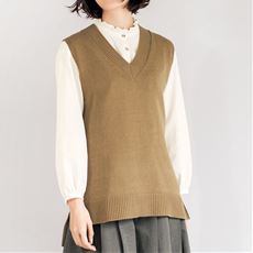 おすすめあったかベスト 通販 セシール Cecile