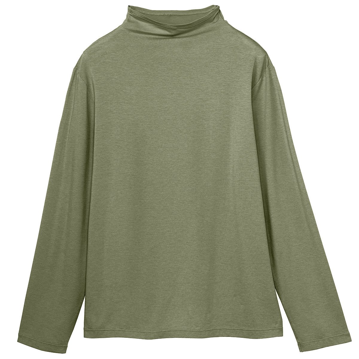テンセル™繊維混ボトルネックTシャツ(日本製) - ファッション通販ならセシール(cecile)