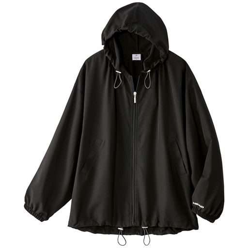 ぽっちゃりさんサイズ ギャザーパーカージャケット Head はっ水 収納袋付き セシール Cecile