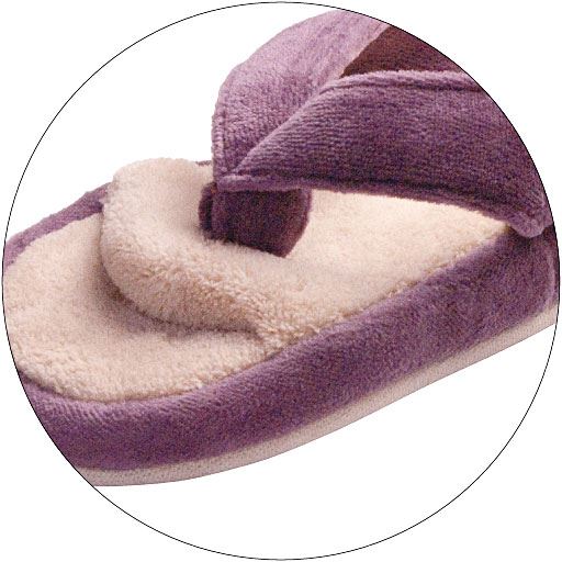 あしゆびストレッチスリッパ セシール Cecile
