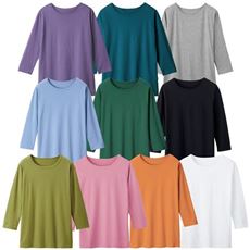 レディース Tシャツ 七分袖 通販 セシール Cecile レディース Tシャツ 七分袖 通販 セシール Cecile