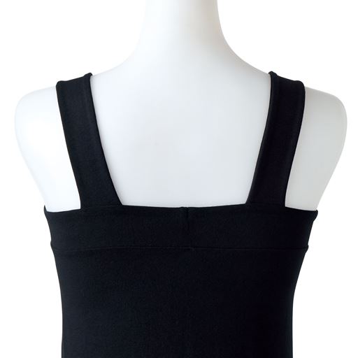 さらしみたいなブラ 付きキャミソール ノンワイヤー チラ見えカバー セシール Cecile