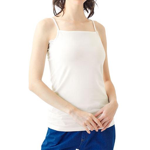 レース使いキャミソール セシール Cecile