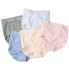 おすすめ綿100 ショーツ 5枚 通販 セシール Cecile おすすめ綿100 ショーツ 5枚 通販 セシール Cecile