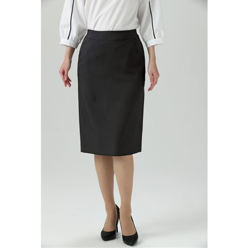 タイトスカート Coolbest 事務服 選べる2レングス 接触冷感 吸汗速乾 洗濯機ok セシール Cecile