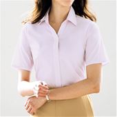 形態安定2枚組レギュラーカラーシャツ 七分袖 洗濯機ok セシール Cecile