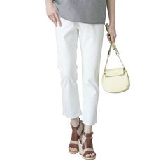 レディース クロップドパンツ通販 セシール Cecile レディース クロップドパンツ通販 セシール Cecile