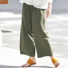 おすすめ麻 パンツ レディース 通販 セシール Cecile