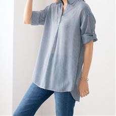 レディース シャツ 半袖 通販 セシール Cecile