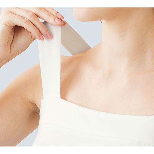 ベアトップ風キャミソール セシール Cecile