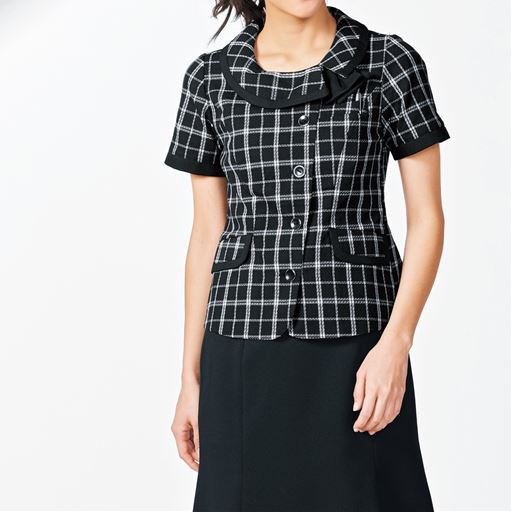 アシンメトリー オーバーブラウス 事務服 洗濯機ok 程よい厚みで透けにくい セシール Cecile アシンメトリー オーバーブラウス 事務服 洗濯機ok 程よい厚みで透けにくい セシール Cecile