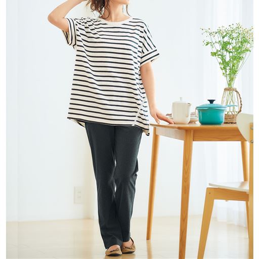 シルエットがかわいいルームウェア 綿100 セシール Cecile