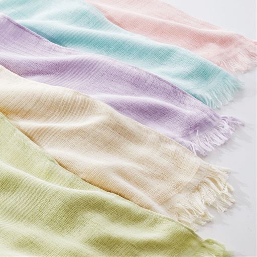 今治産 軽量タオルマフラー Eco パッケージ付き セシール Cecile