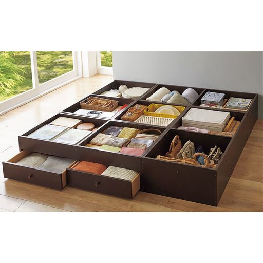 収納高床ユニット畳 天然い草 日本製 小上がり セシール Cecile