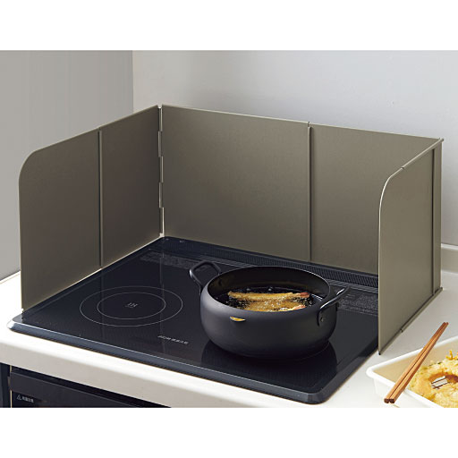 コンロガード コンロまわり 油ハネ 飛び散り防止 セシール Cecile