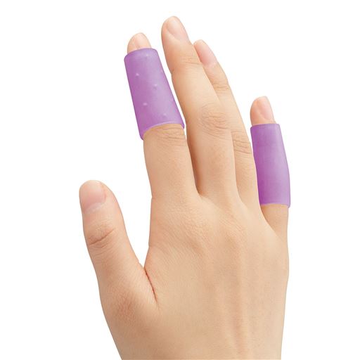 指の痛みに。指関節をガード!<br>※使用イメージ