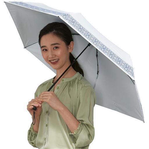 晴雨兼用 遮光・遮熱・軽量折り畳み日傘<美活計画>