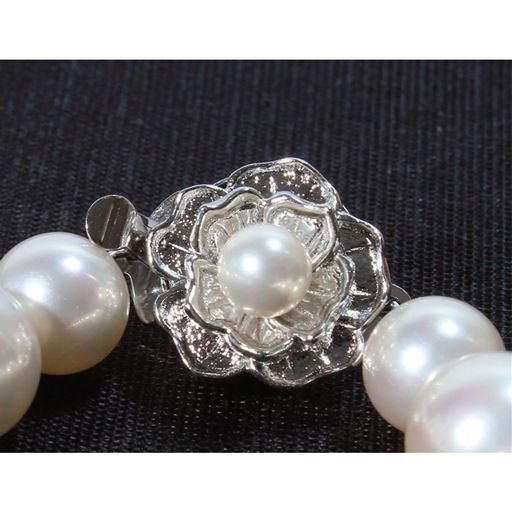 10mm花珠調貝パール ネックレスセット セシール Cecile