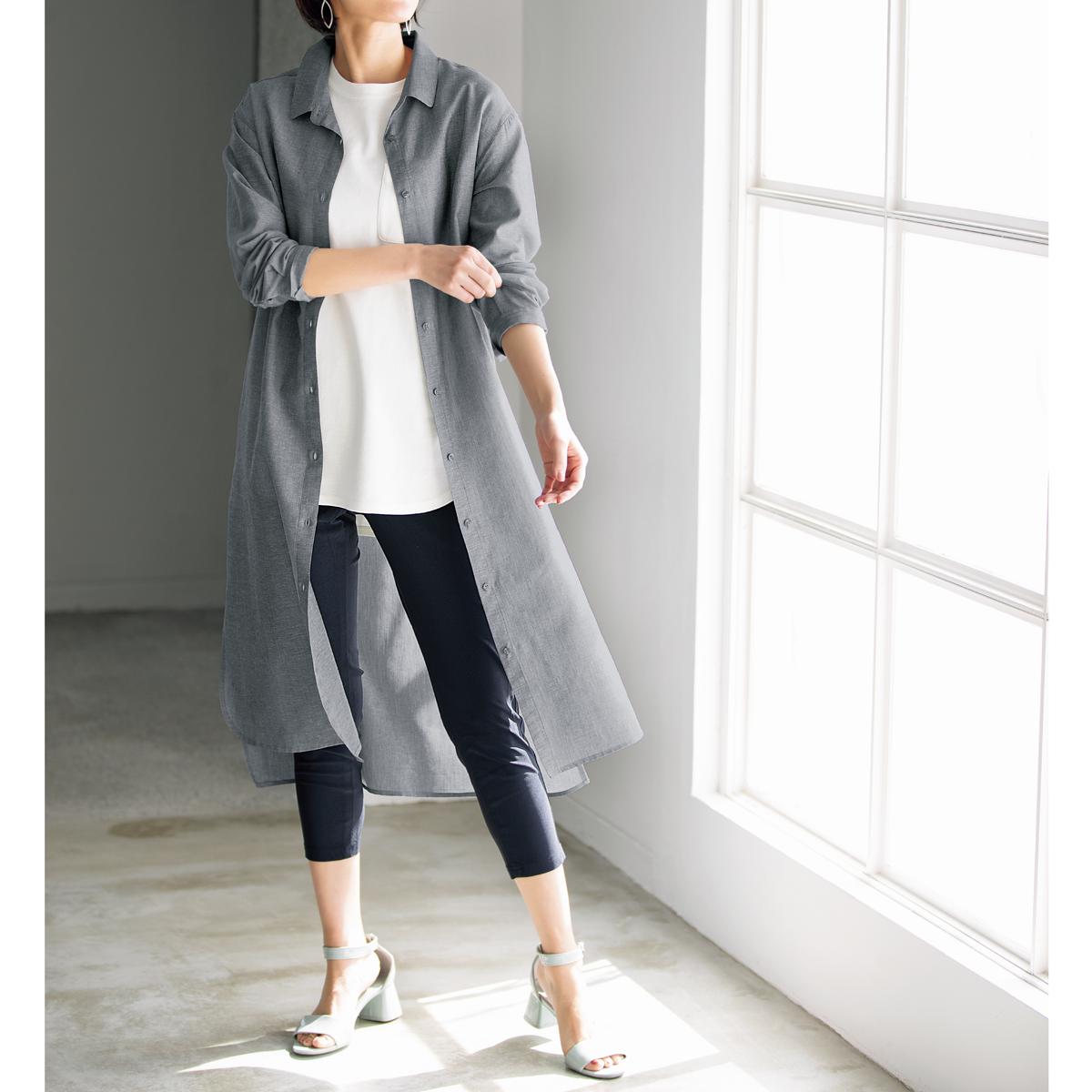 コットンリネン ロングシャツ テンセル 繊維 フレンチリネン リボンベルト付き 接触冷感 Uvケア 洗濯機ok ファッション通販ならセシール Cecile コットンリネン ロングシャツ テンセル 繊維 フレンチリネン リボンベルト付き 接触冷感 Uvケア 洗濯機ok ファッション通販ならセシール Cecile