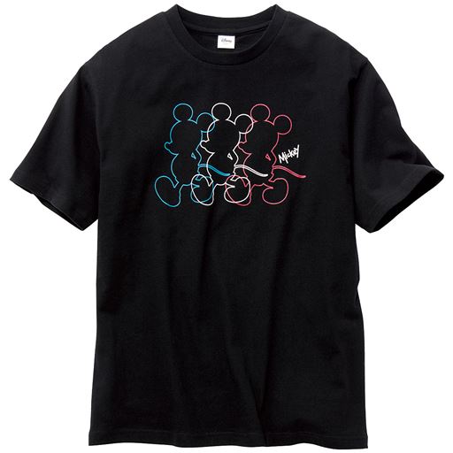 綿100 プリントtシャツ Disney セシール Cecile