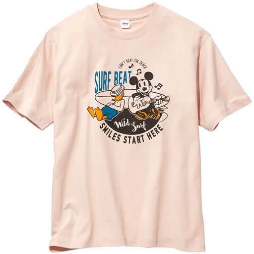 綿100 プリントtシャツ Disney セシール Cecile 綿100 プリントtシャツ Disney セシール Cecile