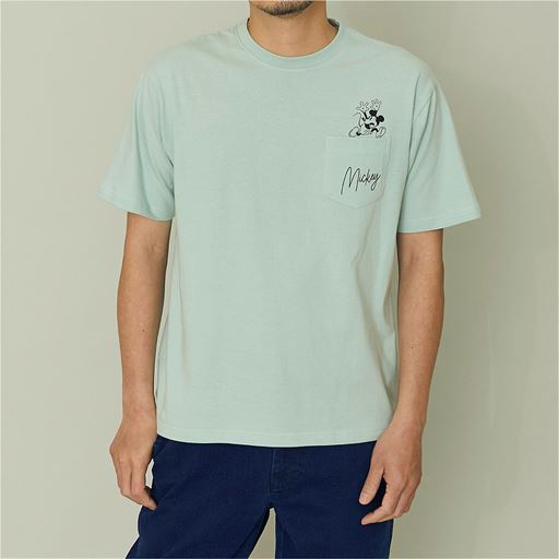 綿100 プリントtシャツ Disney セシール Cecile 綿100 プリントtシャツ Disney セシール Cecile