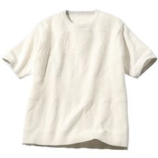 メンズ ニット セーター 半袖 通販 セシール Cecile