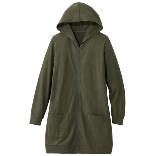 ぽっちゃりさんサイズ Uvカットスラブロングパーカー 綿100 セシール Cecile ぽっちゃりさんサイズ Uvカットスラブロングパーカー 綿100 セシール Cecile