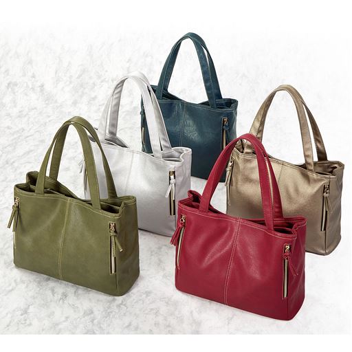 すっきり整頓お出かけトートバッグ セシール Cecile