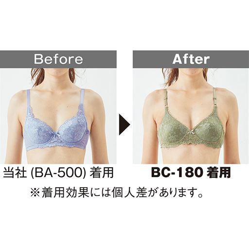 厚手ウレタンカップブラ プチバストさんのブラ ノンワイヤー フルカップ セシール Cecile