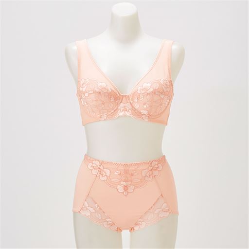フルカップブラジャー 背中すっきりブラ ソフトワイヤー入り セシール Cecile フルカップブラジャー 背中すっきりブラ ソフトワイヤー入り セシール Cecile