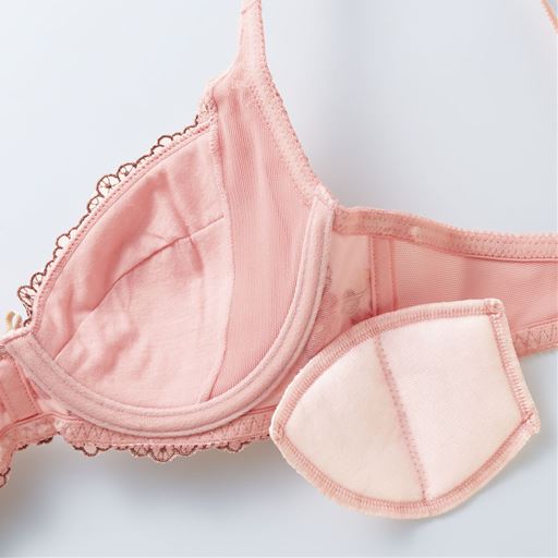 3 4カップブラジャー プチバストさんのブラ ソフトワイヤー入り セシール Cecile